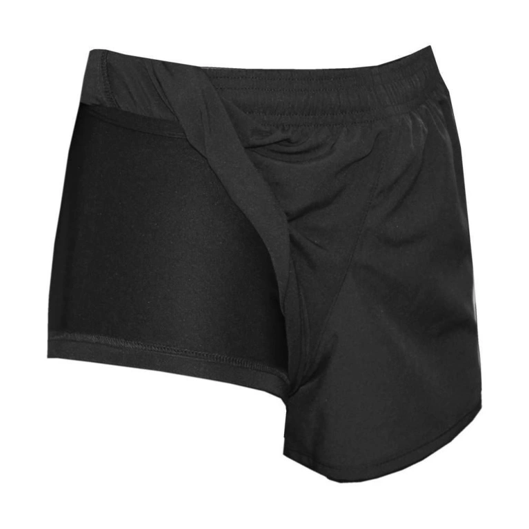 Dual Ladies Active Short - Black