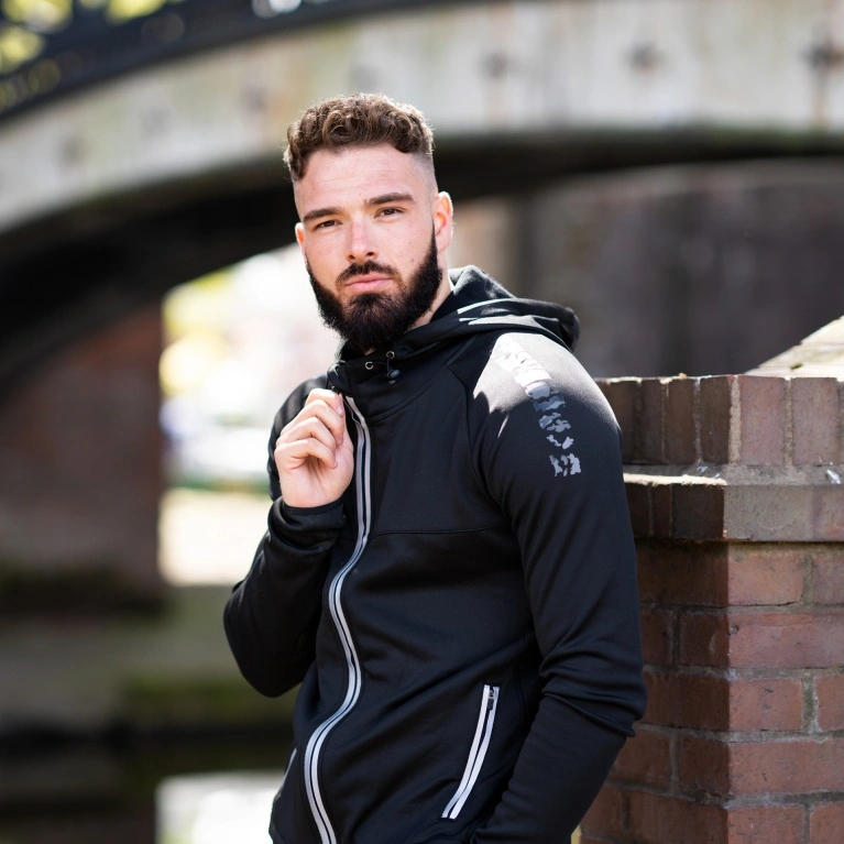 Earl Shilton Town CC - Dual Full Zip Hoody - Black
